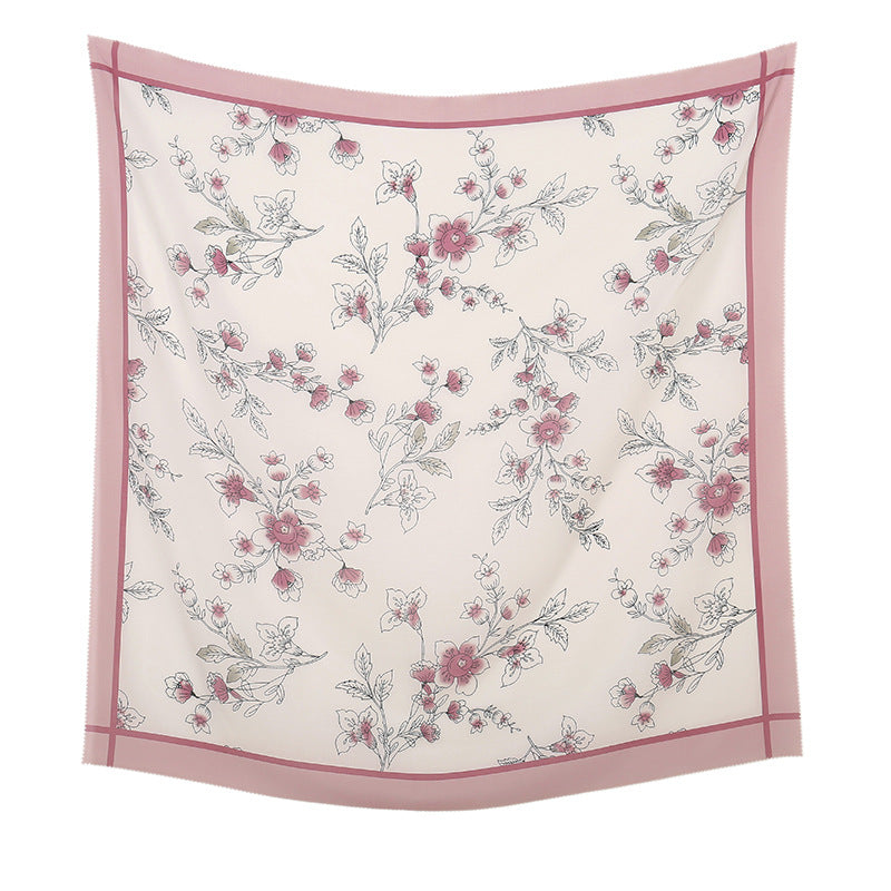 Cross Fashion Printed Sunscreen Scarf Malay Middle East Hui Headcloth