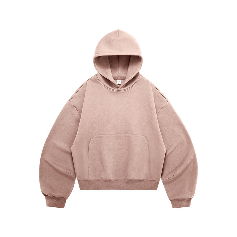 Machete Cropped Hoodie 25 Winter New American Velvet
