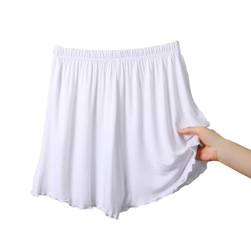 Loose-fitting Bamboo Fiber Cotton High-waisted Plus-size Casual Pants