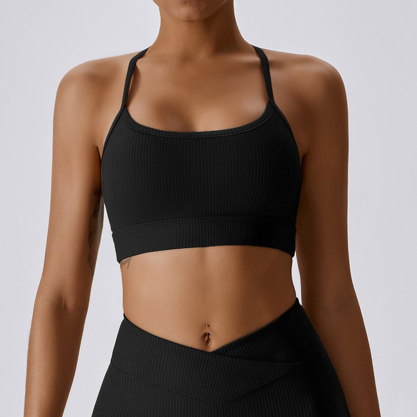 Europe And America Yoga Top Women's Running Quick Dry