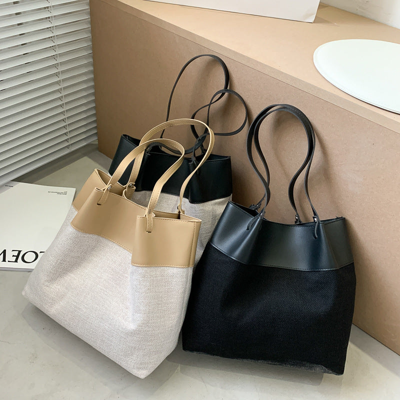 Casual Large-capacity Single-handle Shoulder Bag