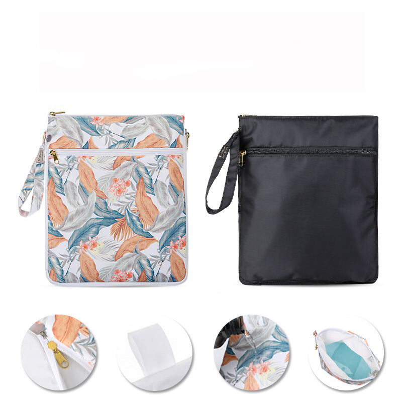 Outing Wet And Dry Layered Diaper Storage Bag