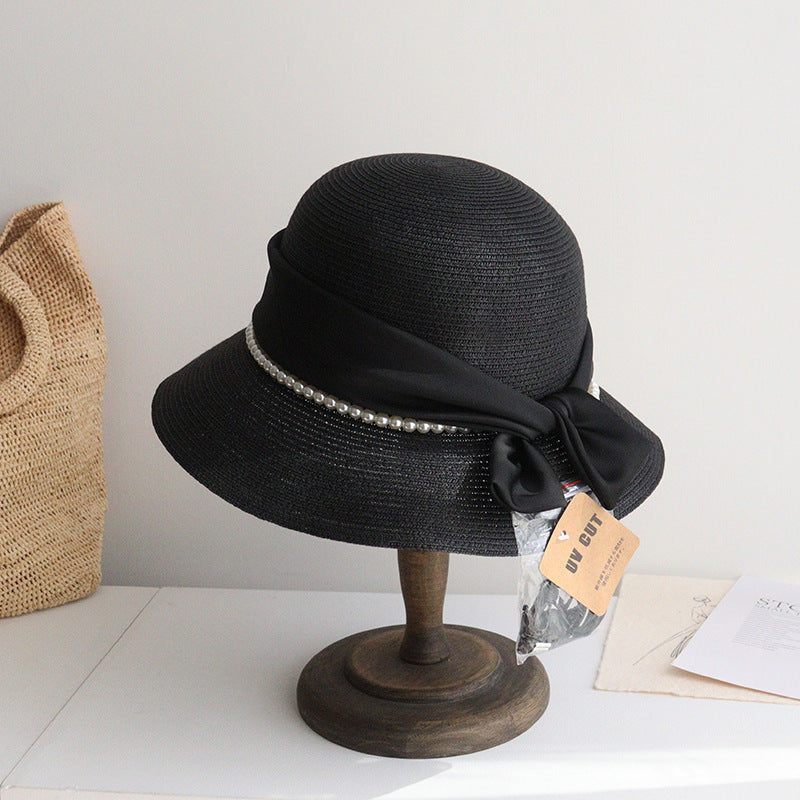 Female Korean Straw Plaited Outing Straw Hat