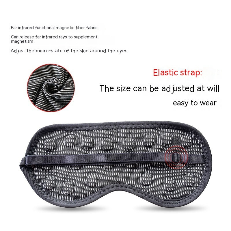 Black Large Magnet Sleeping Eye Mask Shading