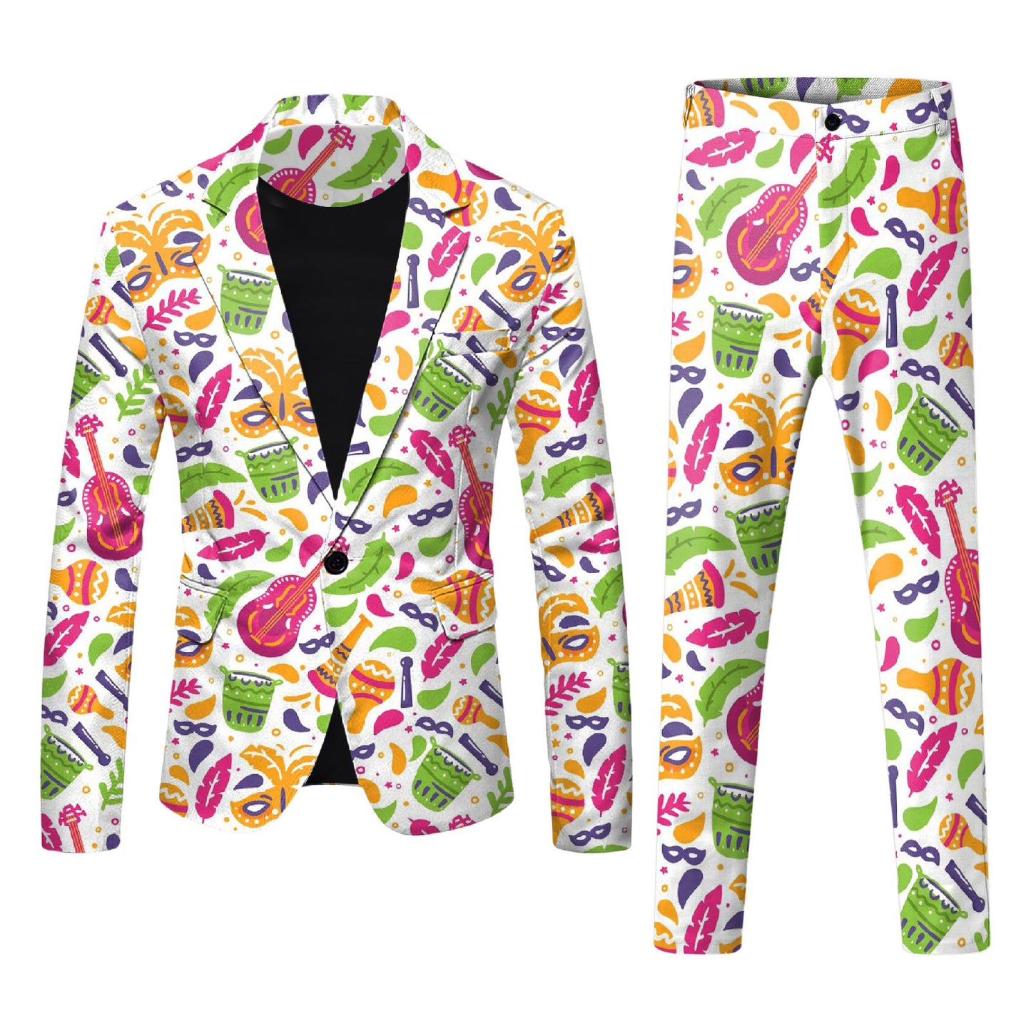 Men's Suit Set Light Business Daily Versatile Jacket