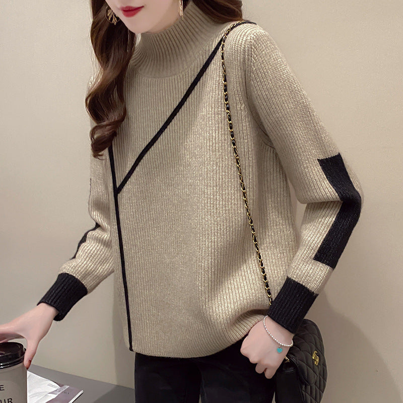 Loose-fitting Pullover Sweater