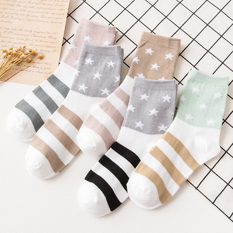 Female Cartoon Fruit Thigh High Socks