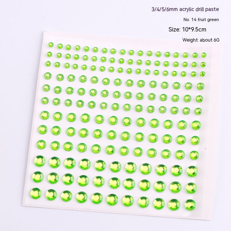 165 Diamond Stickers Nail Ornament