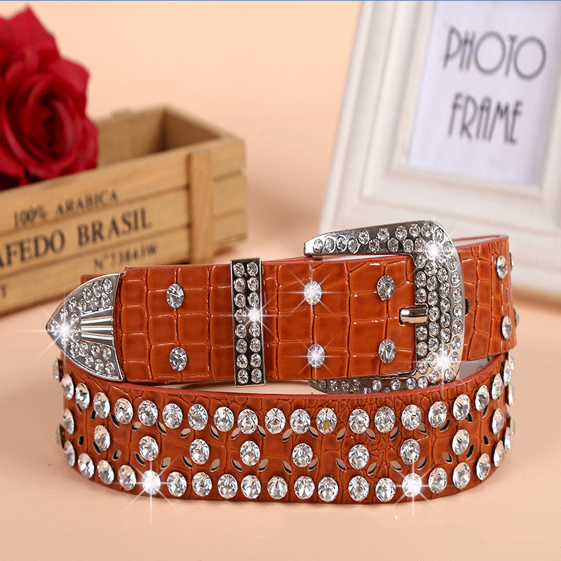 Fashion Dress Up Belt Ladies Decorative Buckle