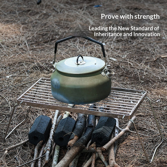 Foldable Portable Stainless Steel Outdoor Grill Head Stand