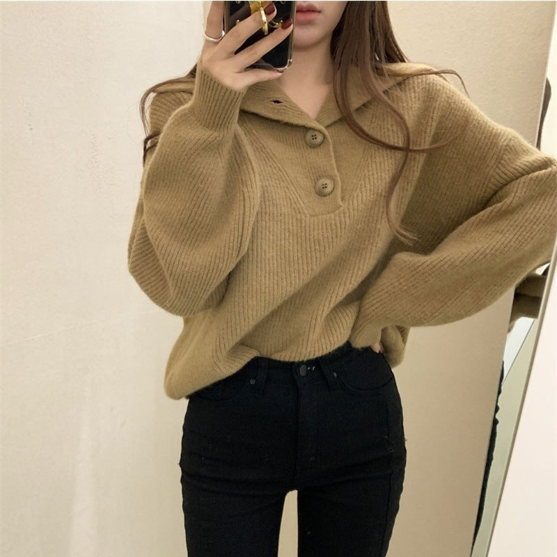 Salt Girls' Store Revers-knap Trøjer Top