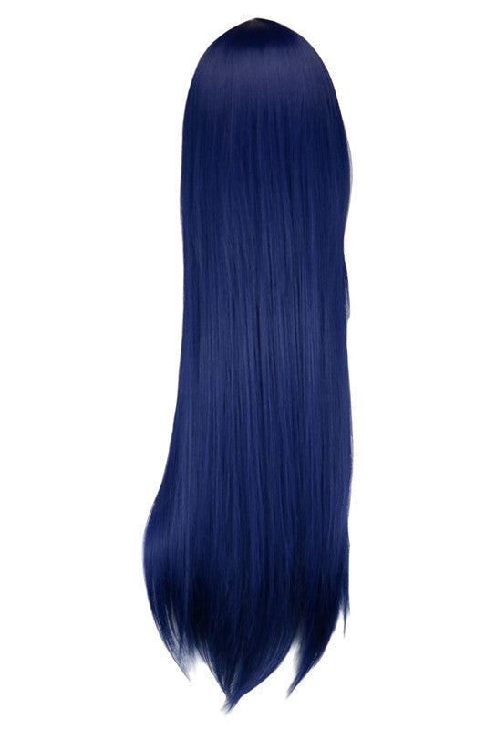 Mixed Blue Super Long Straight Hair Cosplay
