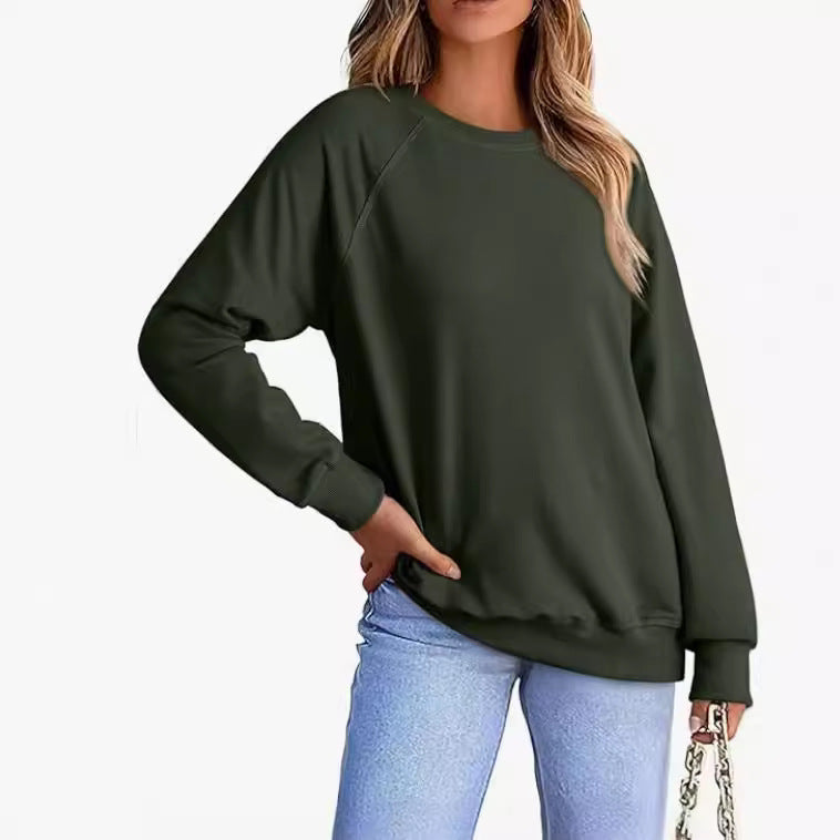 Women's Round-neck Sweater Loose Version Daily Leisure