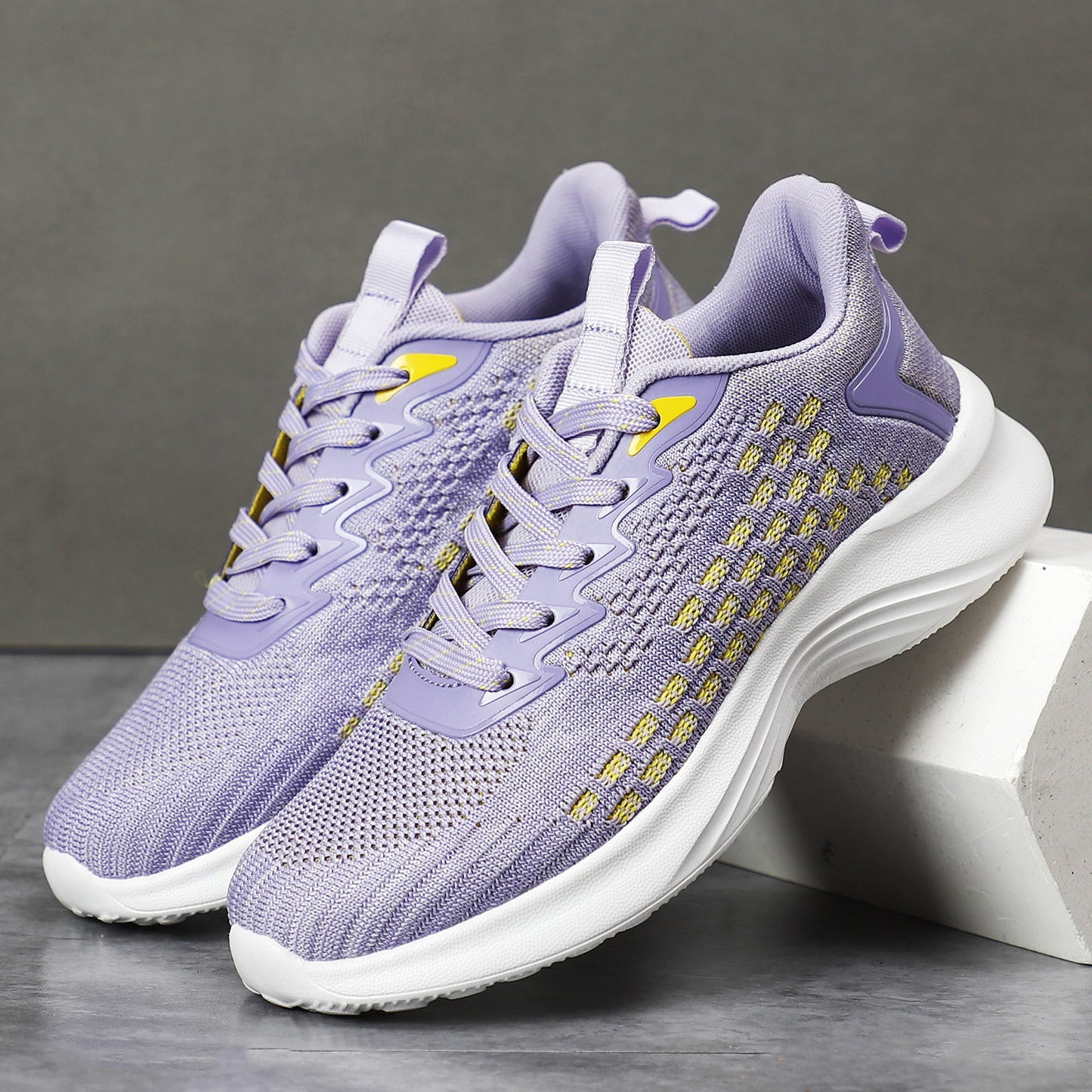 Women's Shoes Flyknit Running Shoes Plus Size