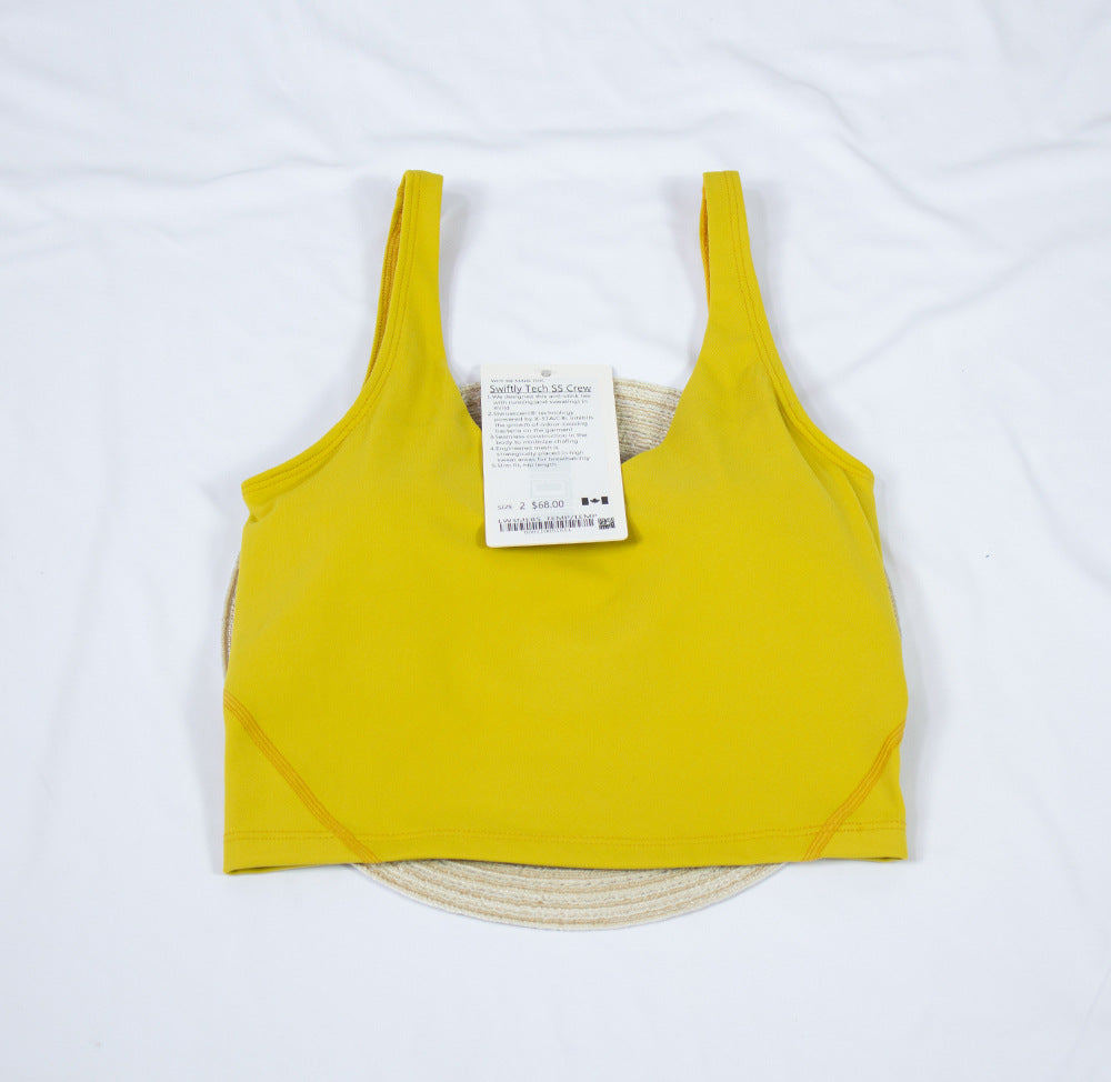 Ladies U Shape Sports Vest Yoga Wear
