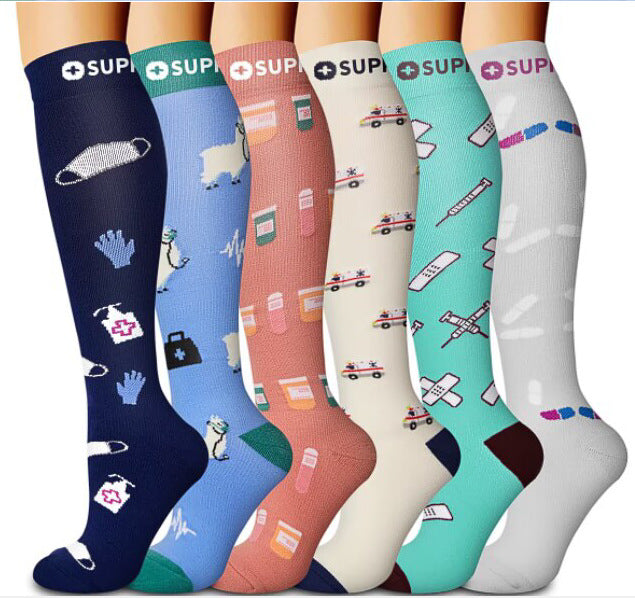 Sports Stockings Stretch Shaping Leg Shaping Socks