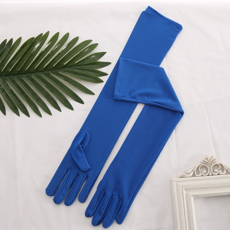 50cm Over Elbow Performance Matte Stretch Gloves