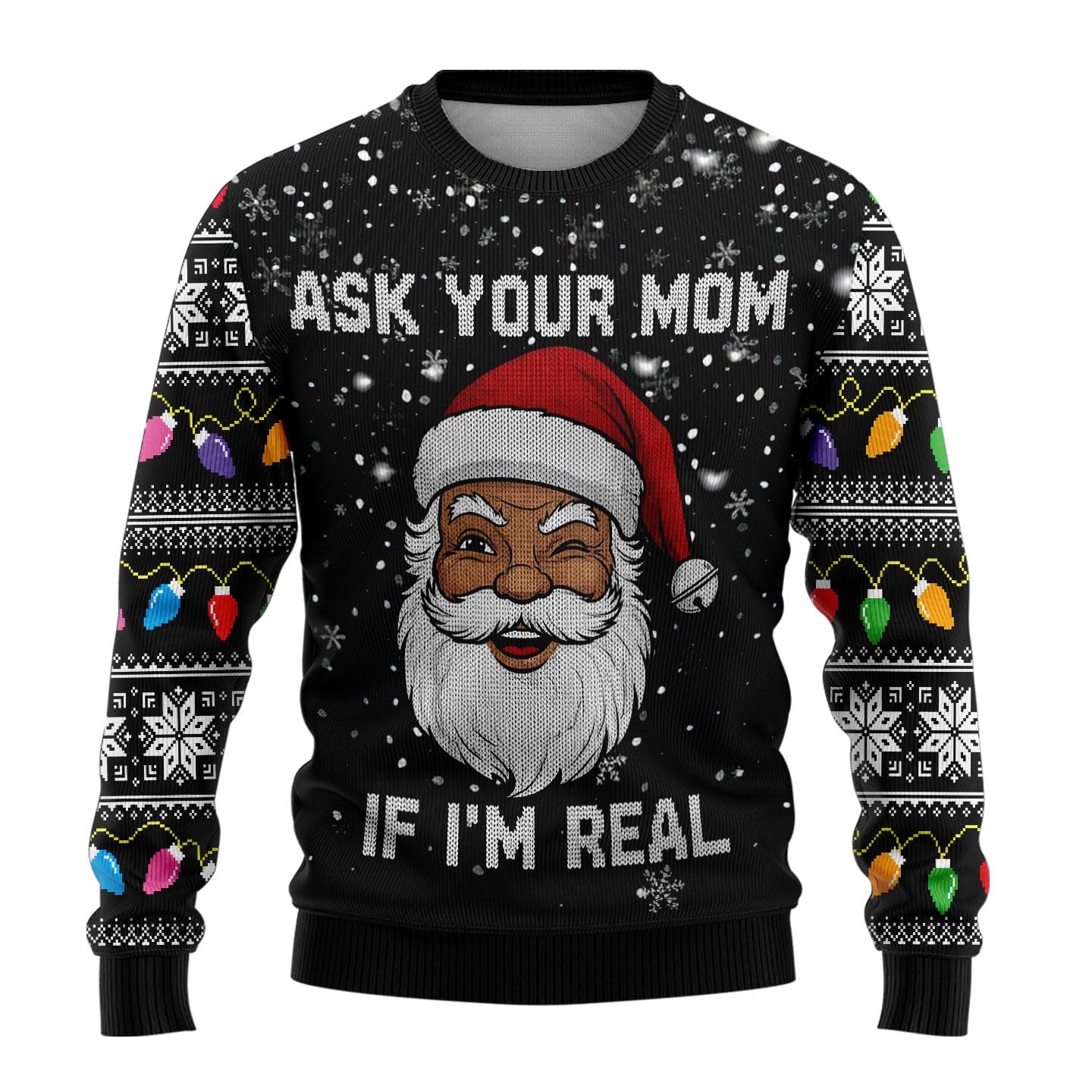 Round Neck Sweatshirt Fun Women's Sweater