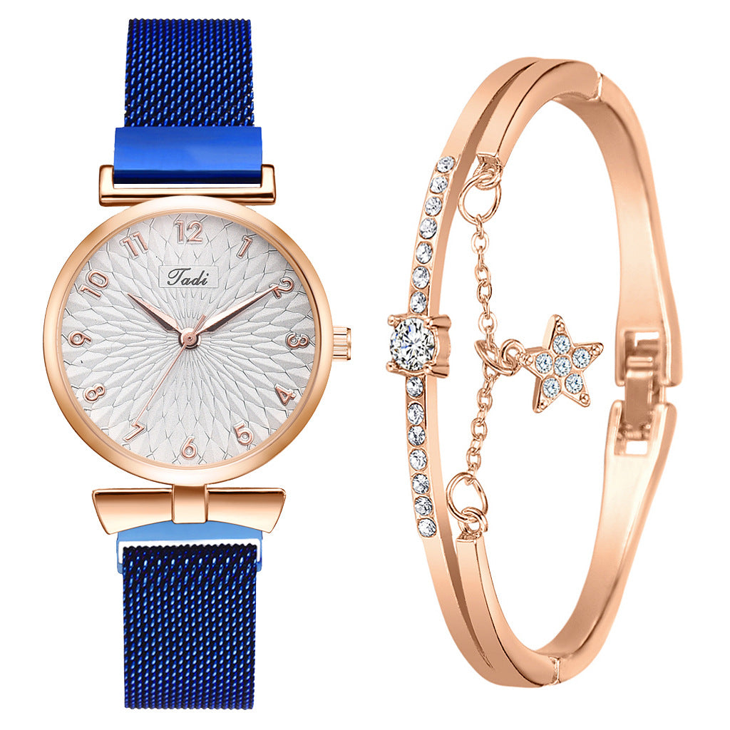 Mesh Strap Watch Magnet Watch