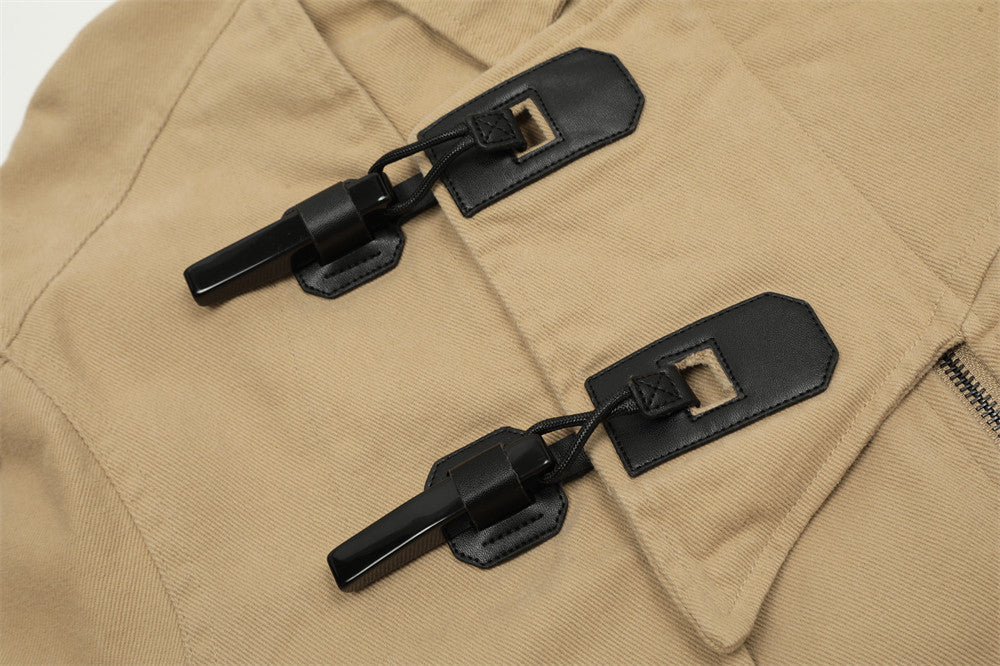 Men's Design Irregular Button Loose Jacket