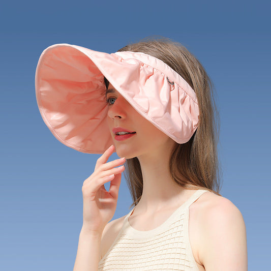 Outdoor Large Brim Anti-ultraviolet Top Hat