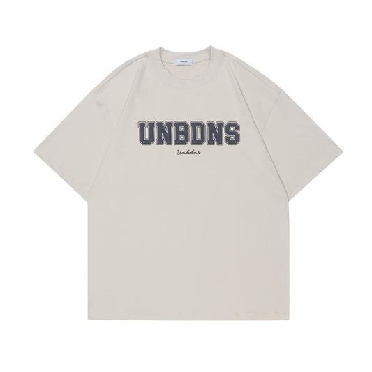 American Retro Street Letters Minority Simple Casual Short Sleeve