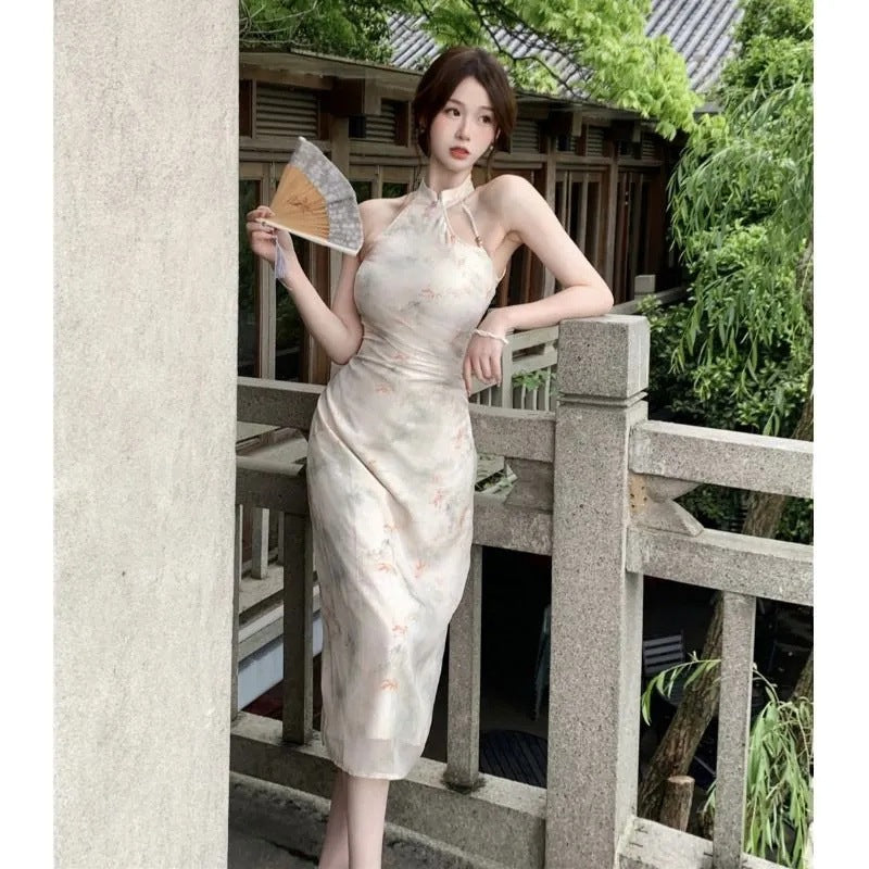New Early Spring Chinese-style Modified Cheongsam Dress And Women's Suit