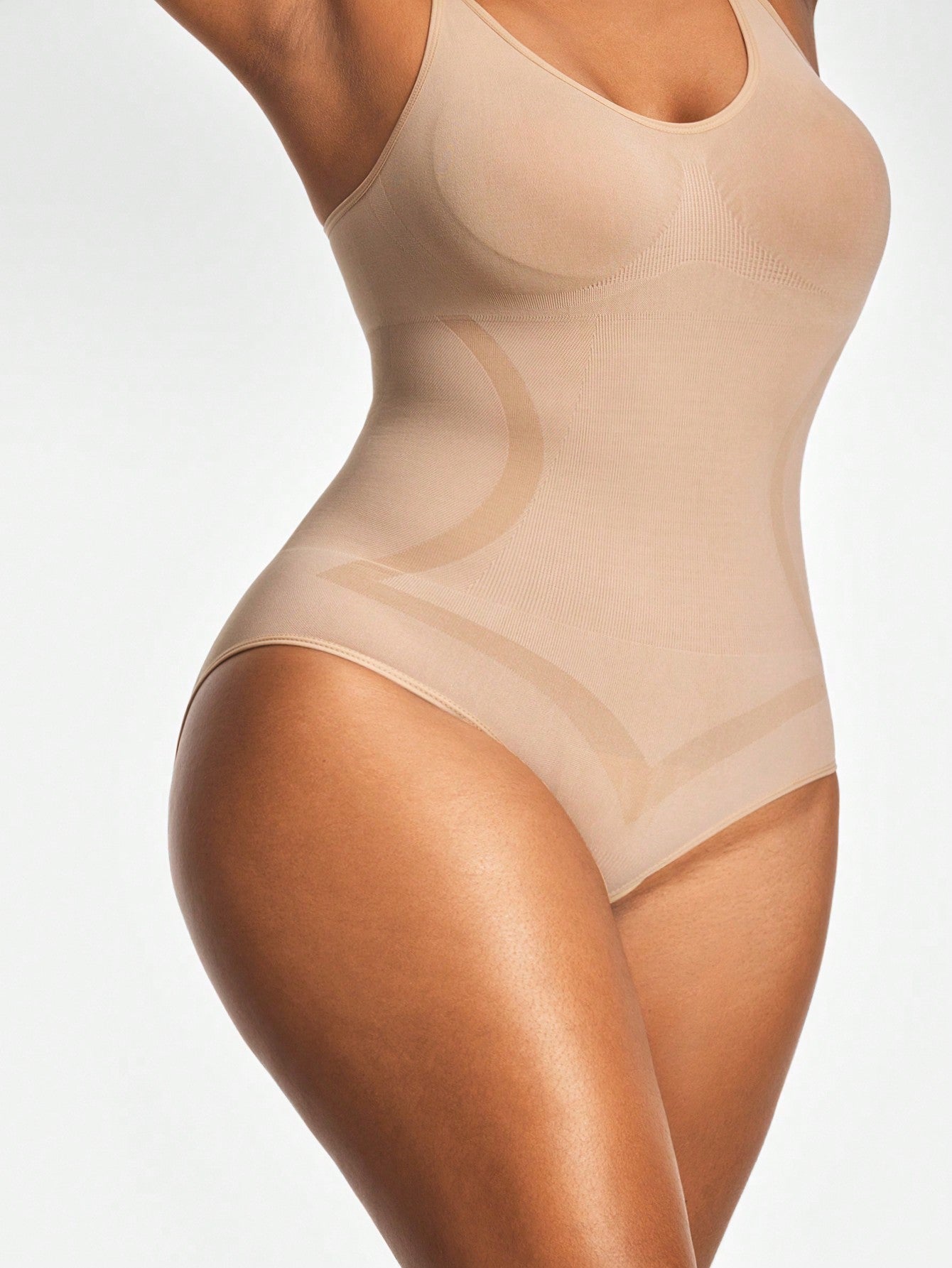 Women's Firm Control Tank Shapewear - Bust Support & Waist Butt Contour Bodysuit