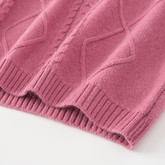 Women's Double-strand Thick Wool Knitted Bottoming Shirt