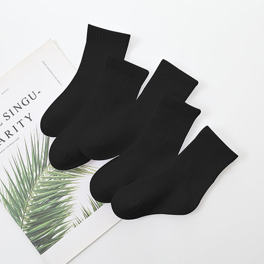 Children's Cotton Mid-tube Sports And Leisure Socks