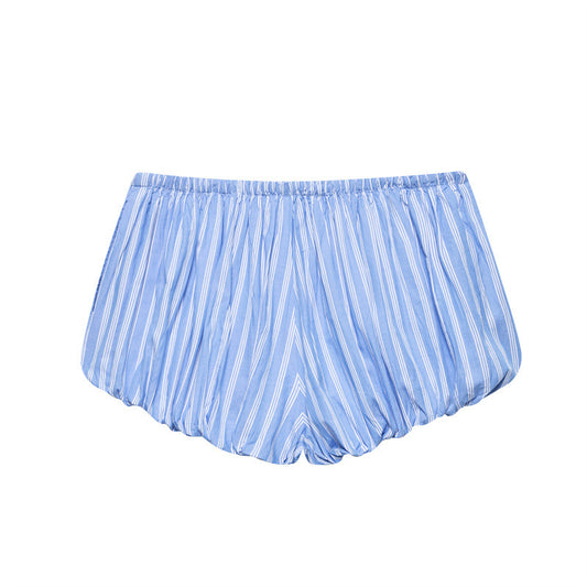 Puffy minishorts i europæisk og amerikansk stil med mønster