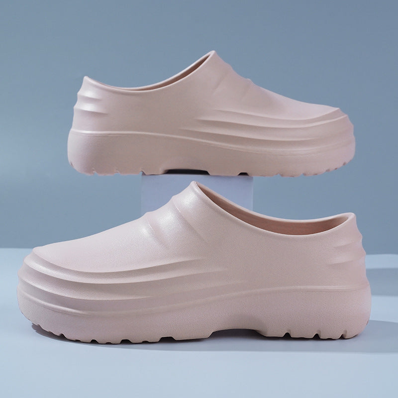 Kitchen-specific Non-slip Workwear And Waterproof Slippers
