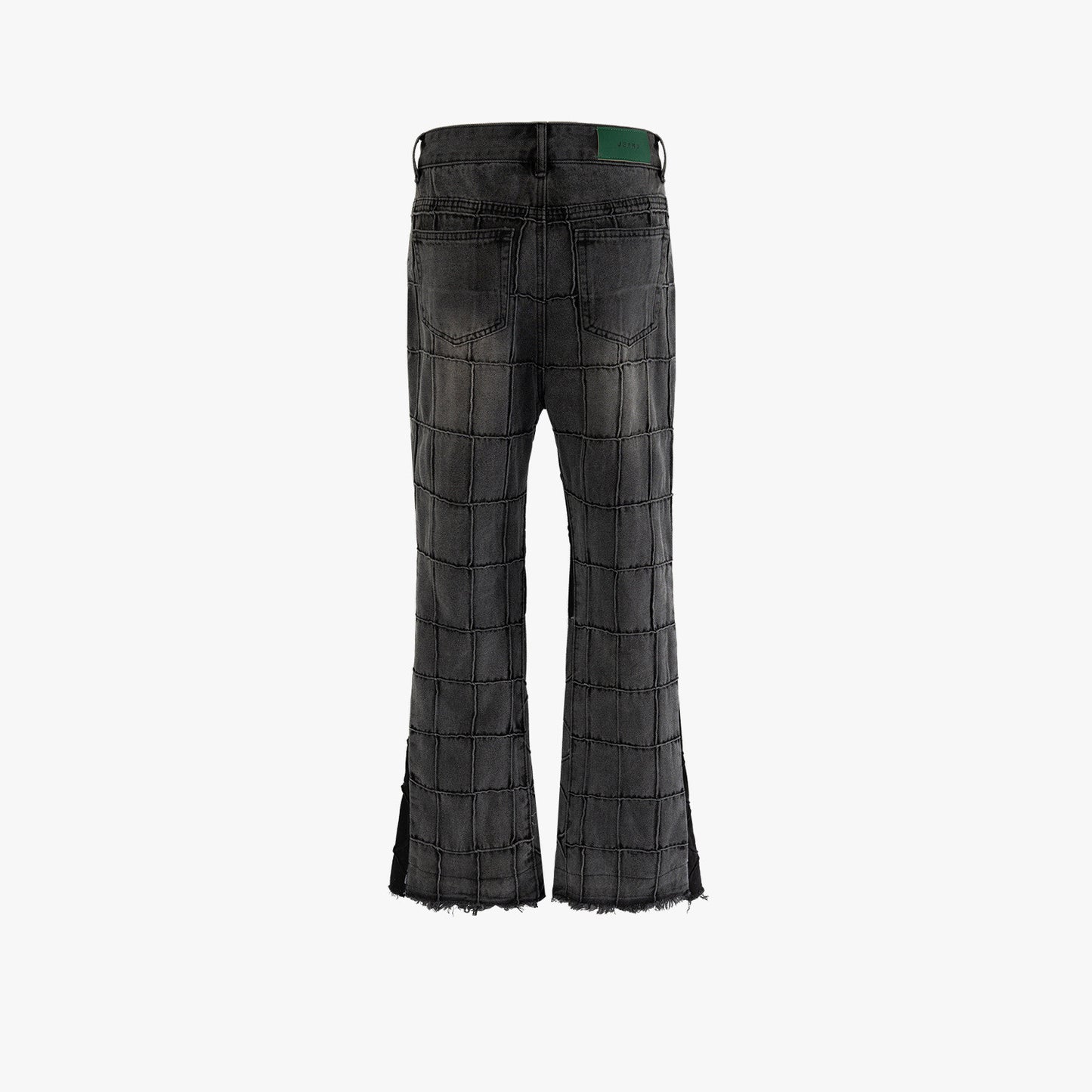 Men's And Women's Fashion Casual Waffle Jeans
