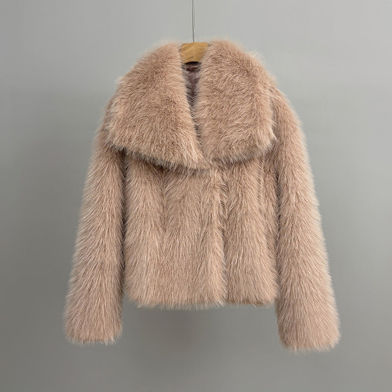 New High-grade Artificial Fur Short Heavy