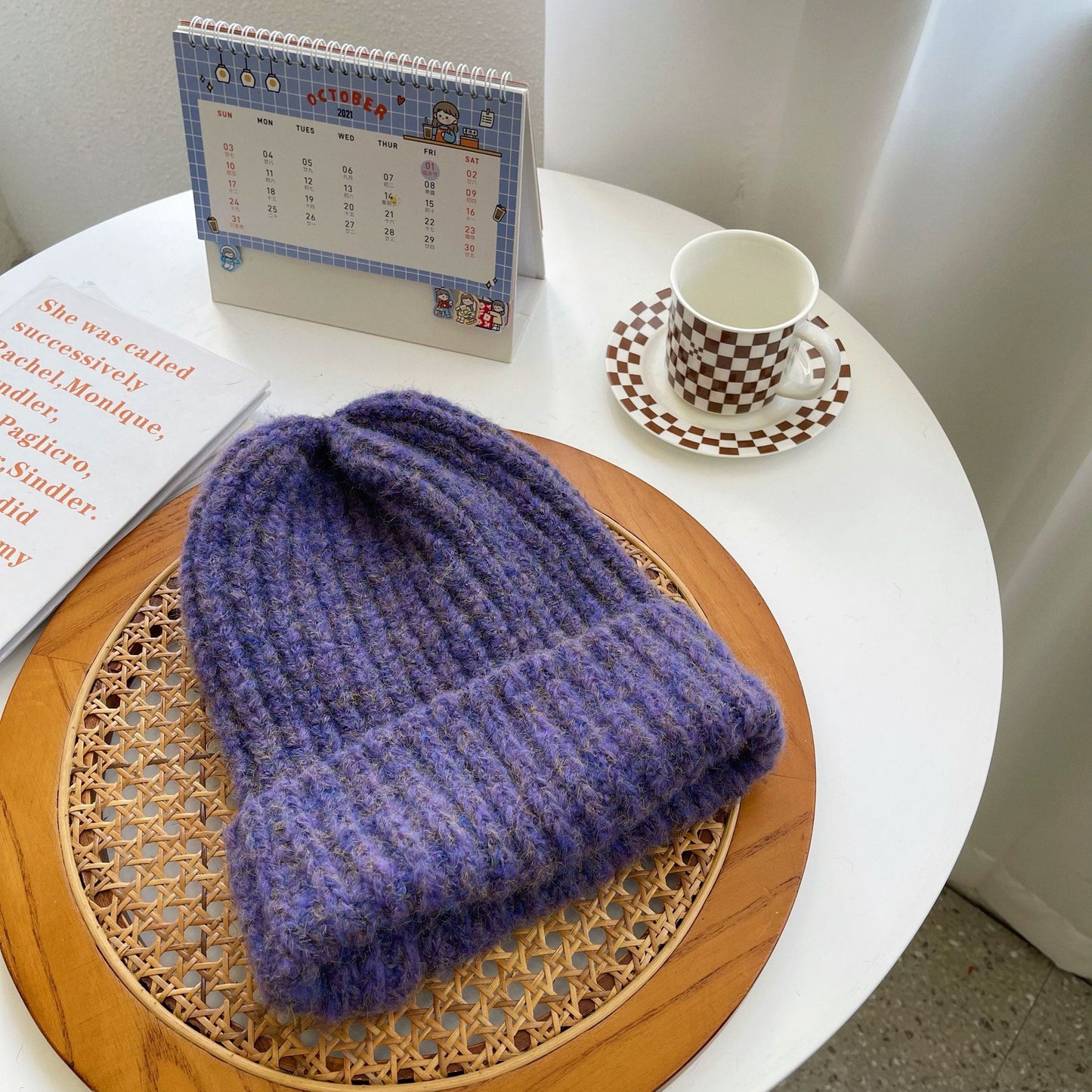 Thick Small Thick Needle Curled Wool Hat