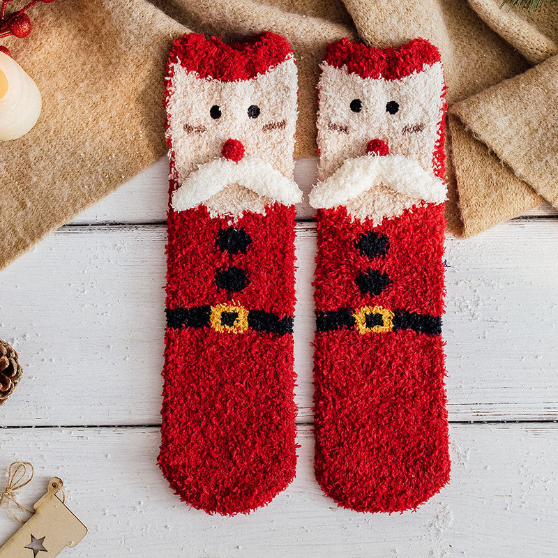 Fashion Floor Non-slip Christmas Socks