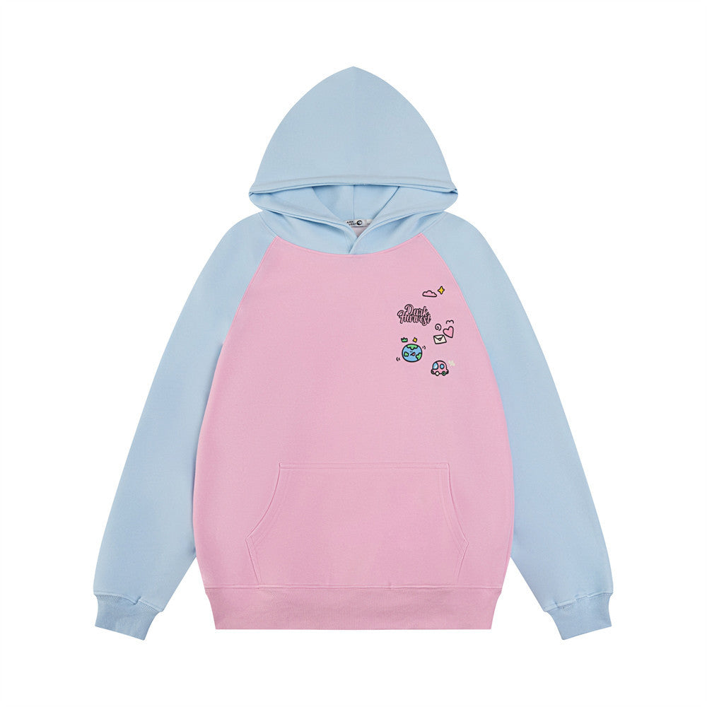 Cartoon Pattern Printed Hooded Bathroom