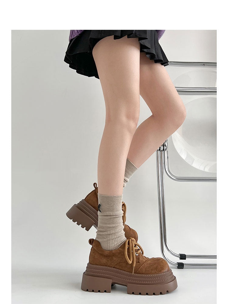 Retro British Style Loafers Early Spring