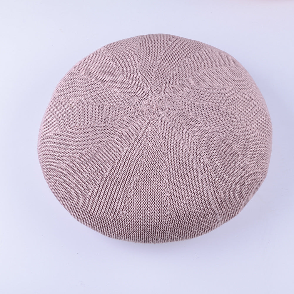 Women's Thin Fashion Retro Beret Knit