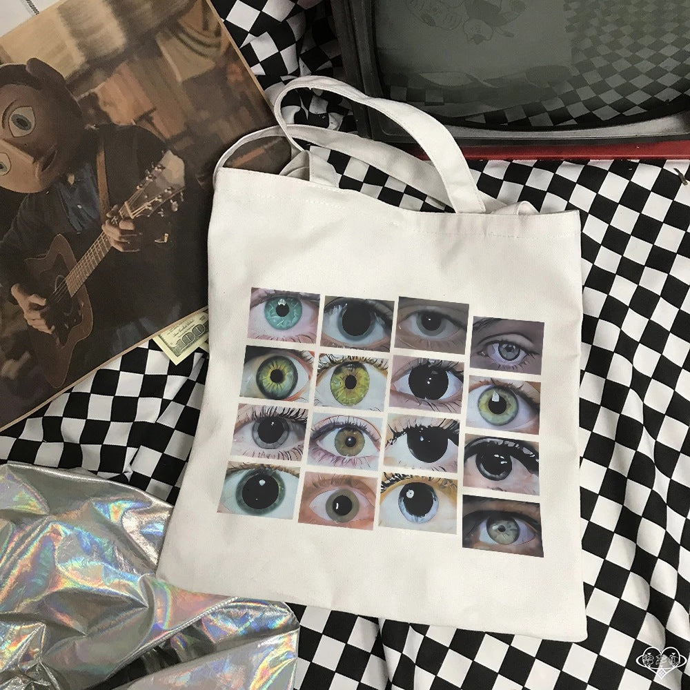Capacity Urban Shoulder Punk Shopping Bag