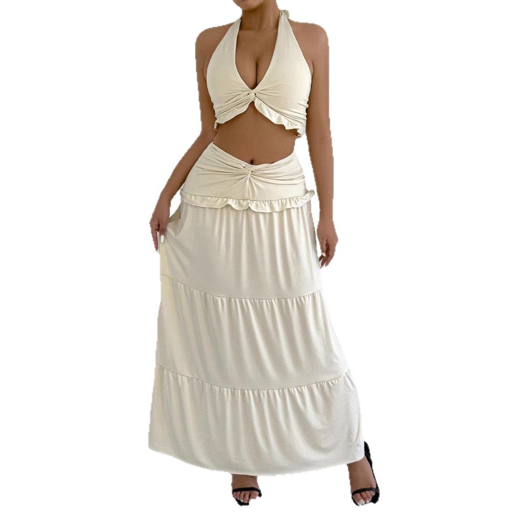 Summer New Women's Fashionable Two-Piece Set