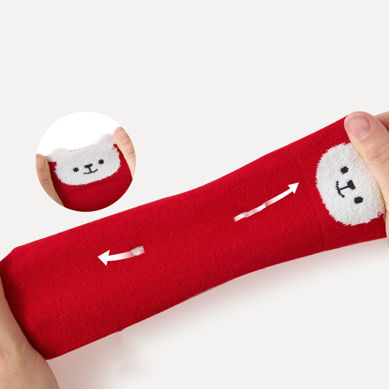 Sweet And Cute Bear Children's Warm Socks