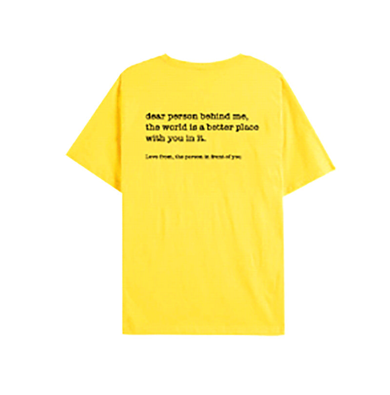 T-shirt med korte ærmer og print til kvinder