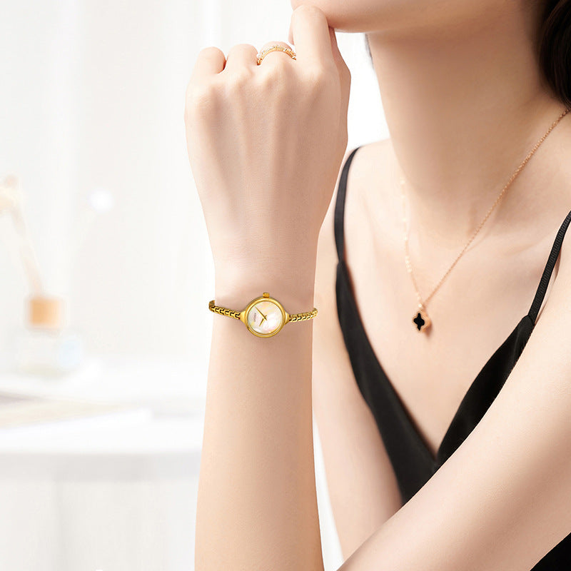 Versatile Petite And Refined Quartz Watch For Women