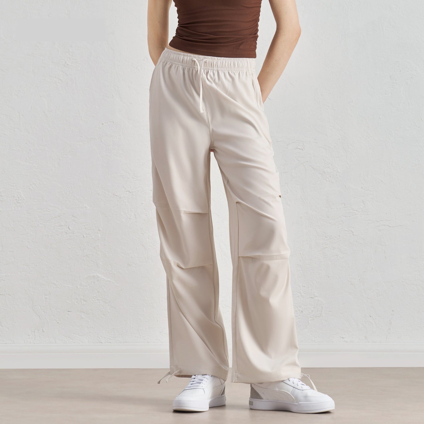 High Waist Slimming Loose Outdoor Casual Jogger Straight Sun Protection Fitness Pants