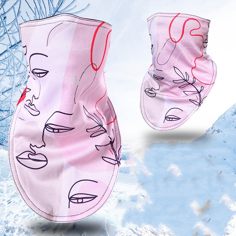 Ski Mask Men's And Women's Cycling Windproof Dust Insulating Face Towel