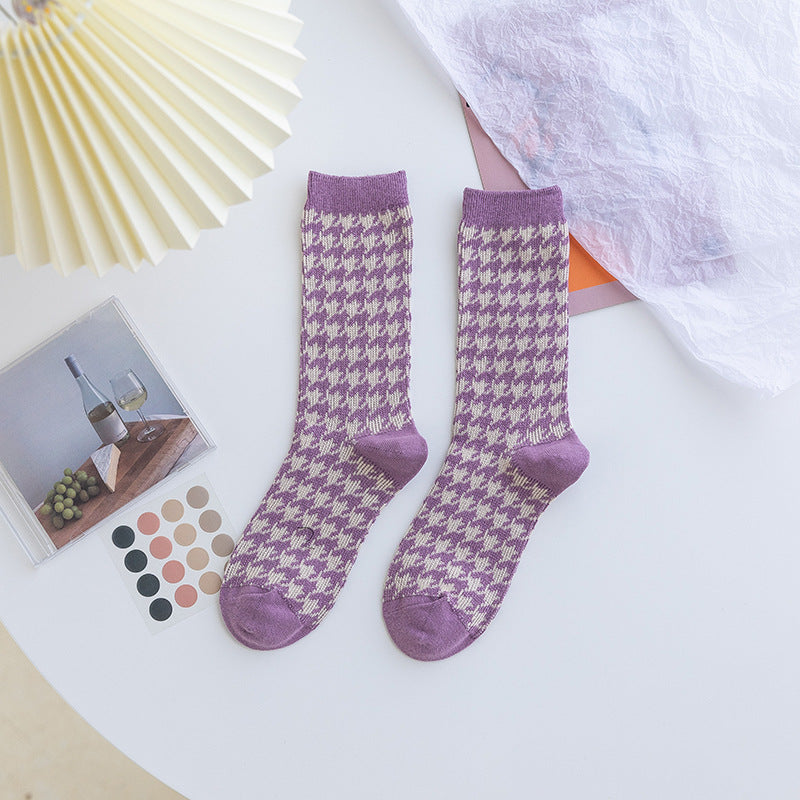 Children Of New Socks In Autumn And Winter