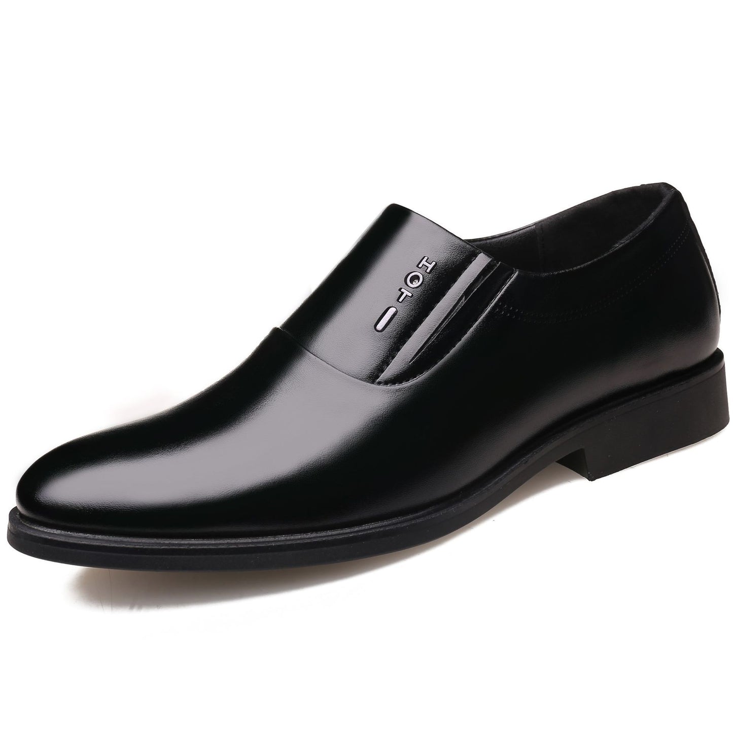Invisible Increase Men's Shoes 6cm Pointed Toe Business Suits Men's Leather Shoes