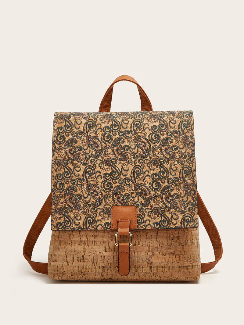 Luxury Fashion High-grade Fashion Retro Printed Backpack