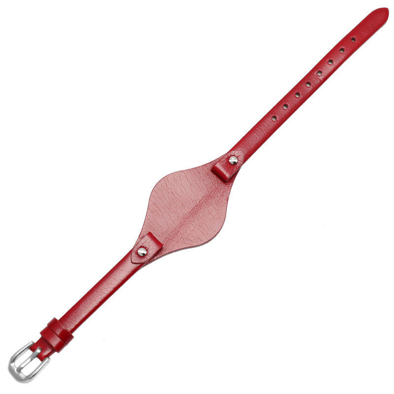 Genuine Cowhide Watch With Female Tray